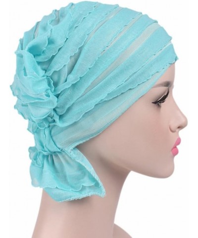 Women's Indian Style Headwrap Headband Cap Muslim Turban Hat Hair Cover D Royal $8.50 Headbands