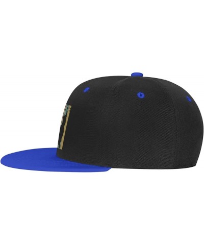 Adjustable Snapback Hat for Men Women, Yorkie Silhouette Unisex Hip Hop Baseball Cap Trucker Dad Hats Blue $11.11 Baseball Caps