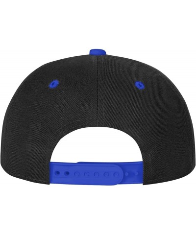 Adjustable Snapback Hat for Men Women, Yorkie Silhouette Unisex Hip Hop Baseball Cap Trucker Dad Hats Blue $11.11 Baseball Caps