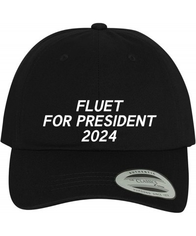 Fluet for President 2024 - Comfortable Dad Hat Baseball Cap Black $13.04 Baseball Caps