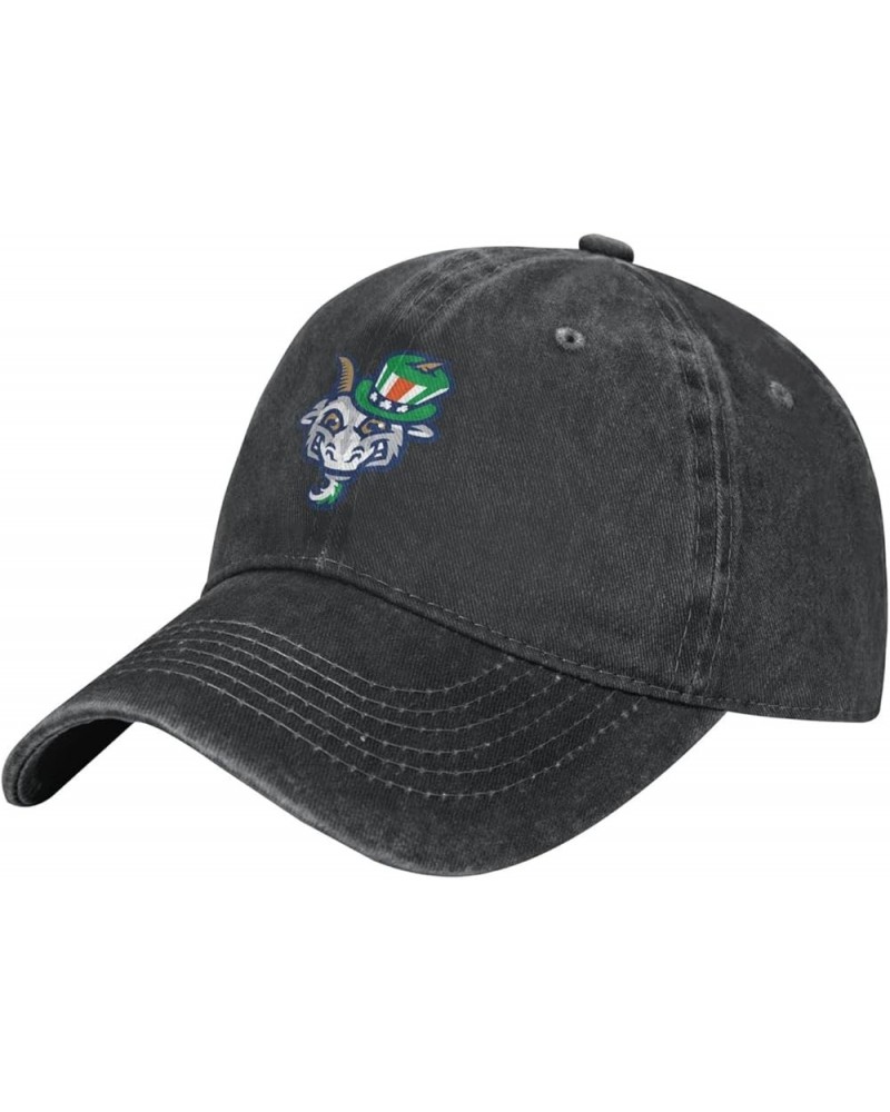 Hartford Yard Goats Hat Adjustable Baseball Cap Cotton Cowboy Hat, Fashionable for Man Woman Black $12.99 Baseball Caps