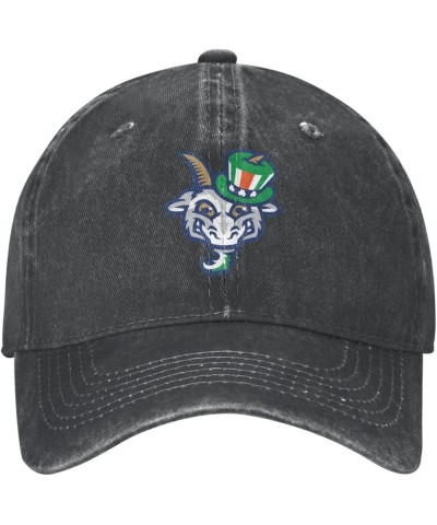 Hartford Yard Goats Hat Adjustable Baseball Cap Cotton Cowboy Hat, Fashionable for Man Woman Black $12.99 Baseball Caps