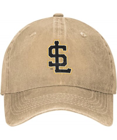 Salt Lake Bees Cowboy Hats，Unisex Adjustable for Hat Baseball Cap Casquette Natural $10.99 Cowboy Hats