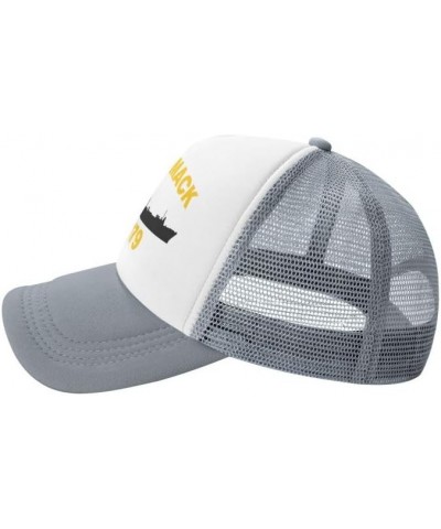 USS Merrimack AO 179 Flag-Trucker Hats Denim Hats Cowboy Knit hat Baseball Caps Fisherman's hat Gray $13.99 Baseball Caps