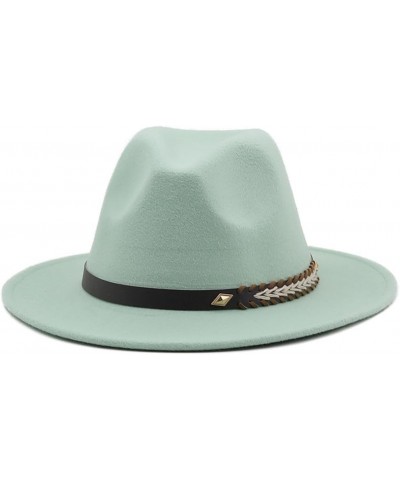 Fedora Hats Women Men Panama Jazz Hat Sun Protection Wide Brim Cap Wedding Church Unisex Top Hat Beige $10.39 Fedoras