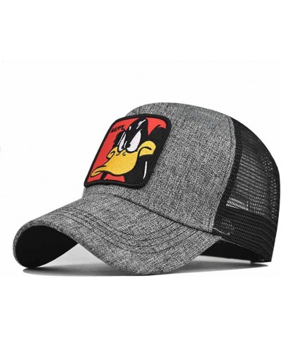 Baseball Cap Animal Men Women Breathable Summer Cap for Adult Funny Duck/Gray $9.10 Baseball Caps