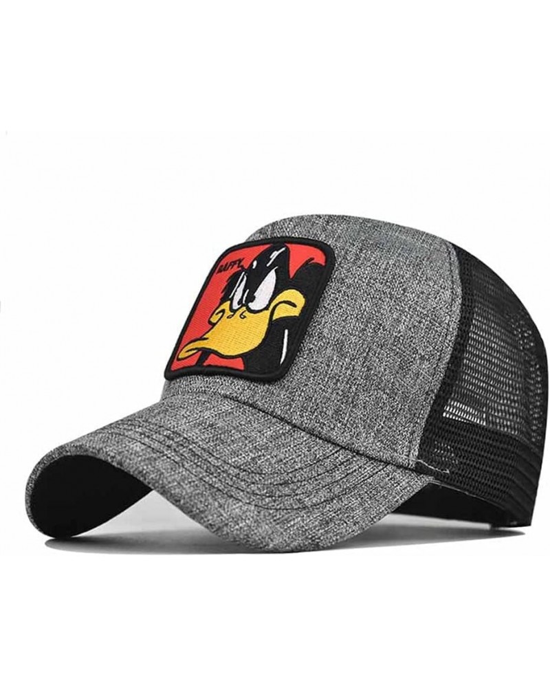 Baseball Cap Animal Men Women Breathable Summer Cap for Adult Funny Duck/Gray $9.10 Baseball Caps