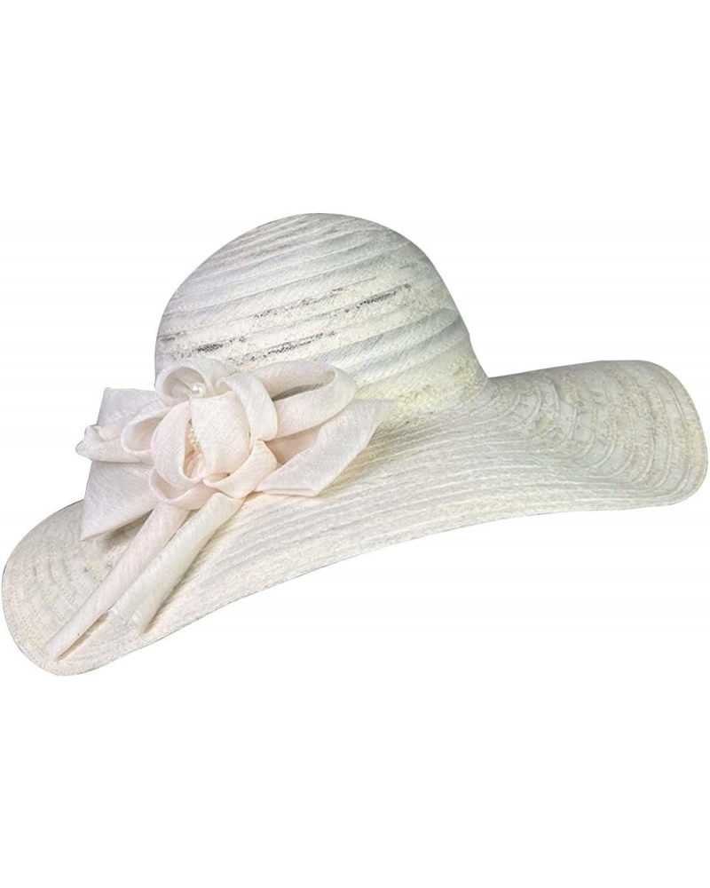 Beach Hats for Women Summer Hat Sun Visor Hats Wide Brim Breathable UV Protection Hats Foldable Straw Travel Hat Wh1 $10.19 S...