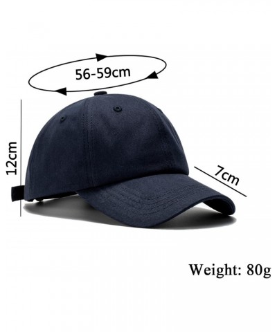 Mens and Womens Summer Fashion Casual Sunscreen Baseball Caps Cap Hats All Mesh Caps for Men Navy $8.64 Baseball Caps