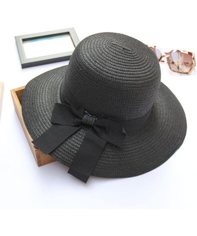 Beach Hats for Women Floppy Sun Hat Womens, UPF 50 Summer Wide Brim Sun Hat for Women Roll Up Hat Foldable C-black $7.79 Sun ...