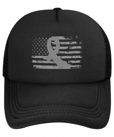 Sciatic Pain Awareness Ribbon Baseball Cap Adjustable Casual Mesh Hats Duck Tongue Hat for Men Women43 Black $11.42 Baseball ...