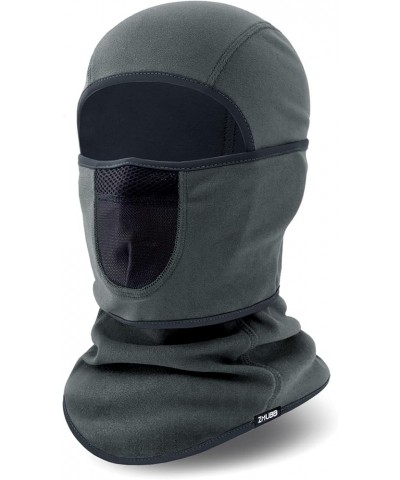 Balaclava Ski Mask with Warm Fleece & Breathable Mesh,Winter Face Mask for Skiing,Snowboarding,Motorcycling Dark Grey $8.47 B...