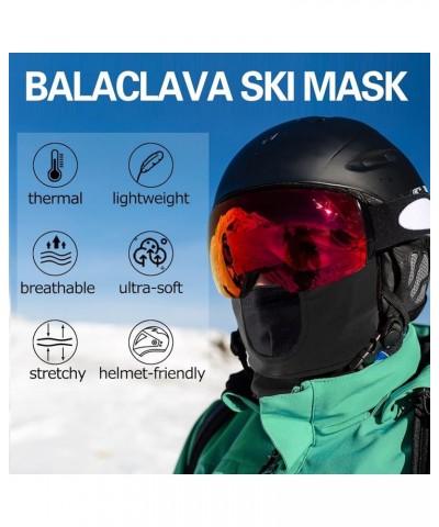 Balaclava Ski Mask with Warm Fleece & Breathable Mesh,Winter Face Mask for Skiing,Snowboarding,Motorcycling Dark Grey $8.47 B...