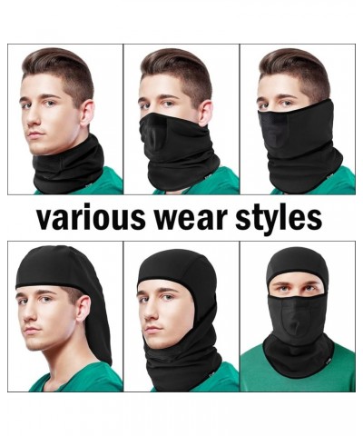 Balaclava Ski Mask with Warm Fleece & Breathable Mesh,Winter Face Mask for Skiing,Snowboarding,Motorcycling Dark Grey $8.47 B...