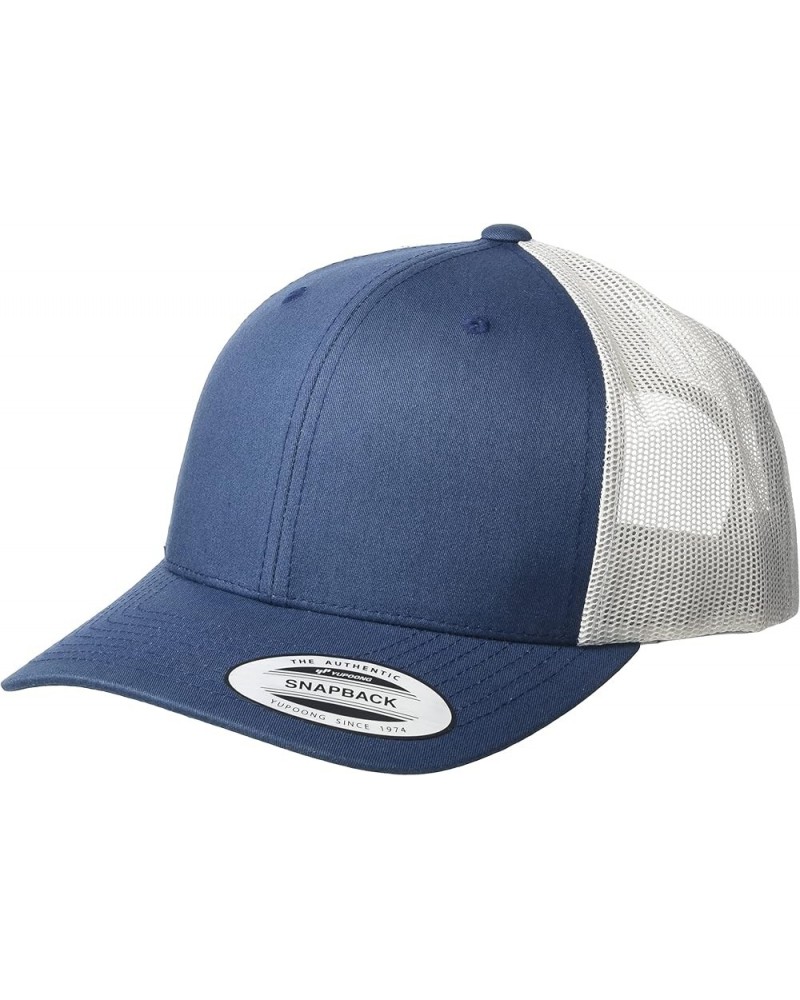 Men's Trucker Navy/Silver $15.18 Baseball Caps