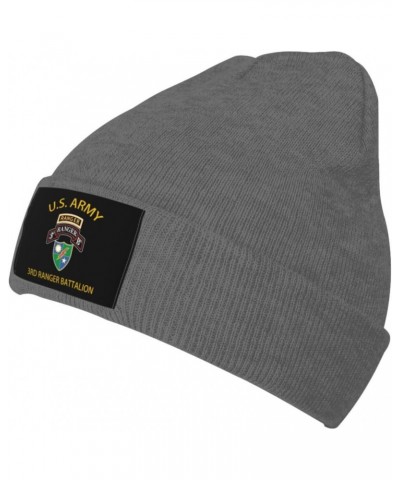 US Army 3rd Ranger Battalion Veteran Unisex Four Seasons Knitted Hat Winter Warm Hats Hats for Men Women One Size $13.49 Skul...