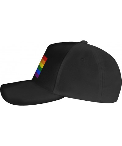 Lesotho Rainbow Flag Baseball Cap Men's and Women's Baseball Hat Adjustable Casual Outdoor Breathable Caps Truck Driver Hat D...