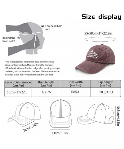 Baby Whisperer Trucker hat Funny hat Pigment Black Womens Hats Gifts for Mom Baseball Hat Wine Red $12.59 Sun Hats