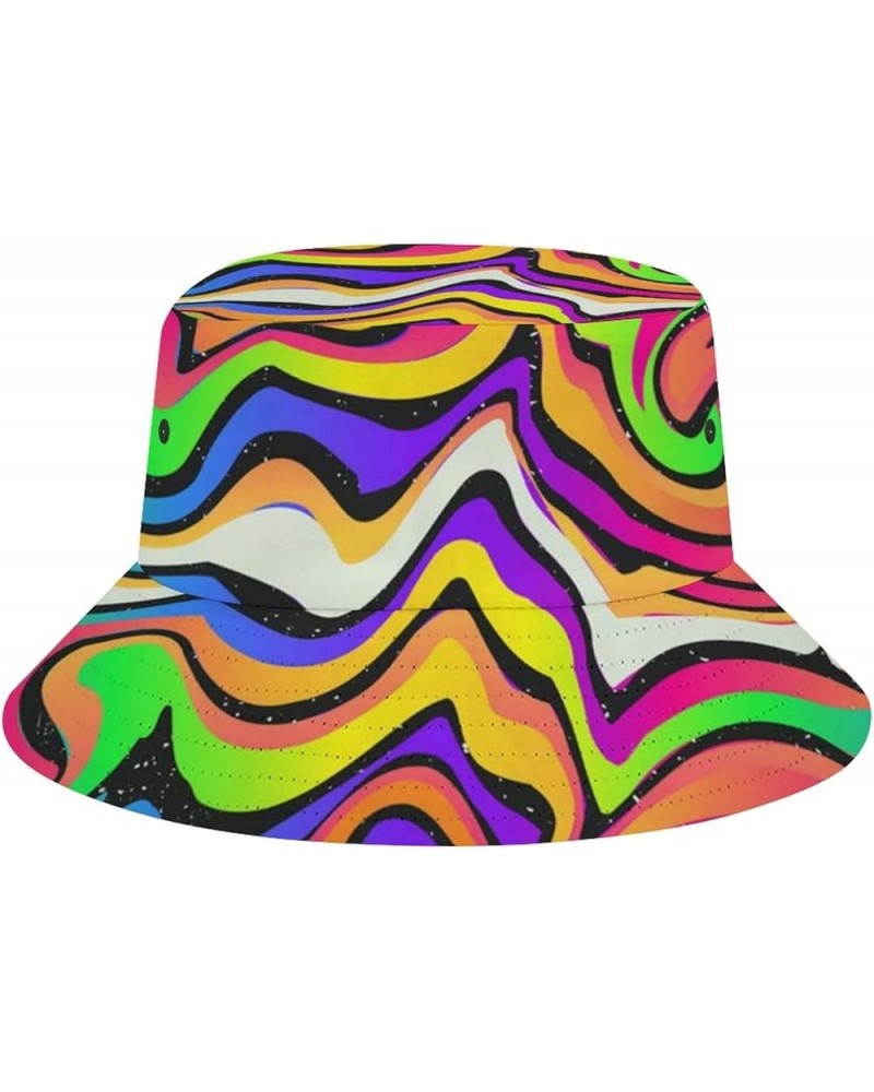 Bucket Hat UPF 50+ for Women Mens Outdoor Fisherman Hats Sun Protection Caps Pattern (389) $9.87 Sun Hats