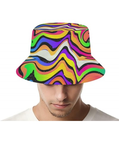 Bucket Hat UPF 50+ for Women Mens Outdoor Fisherman Hats Sun Protection Caps Pattern (389) $9.87 Sun Hats