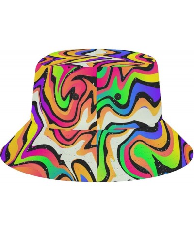 Bucket Hat UPF 50+ for Women Mens Outdoor Fisherman Hats Sun Protection Caps Pattern (389) $9.87 Sun Hats