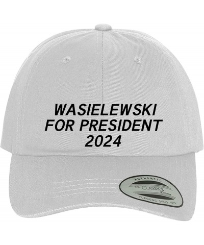 Wasielewski for President 2024 - Comfortable Dad Hat Baseball Cap White $17.27 Baseball Caps