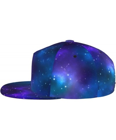 Tropical Palm Trees Snapback Hat for Men Women,Hip Hop Style Flat Bill Hats Teens Adjustable Baseball Cap Galaxy 2 $10.76 Bas...