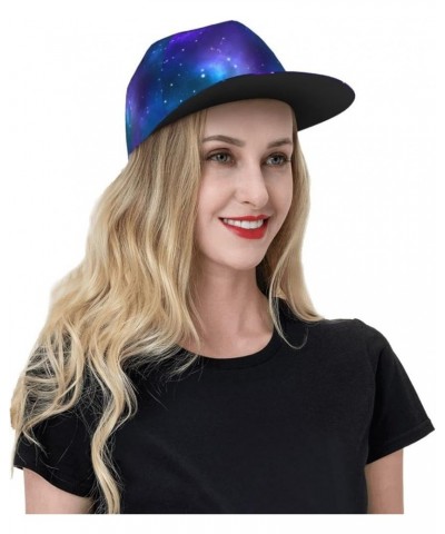 Tropical Palm Trees Snapback Hat for Men Women,Hip Hop Style Flat Bill Hats Teens Adjustable Baseball Cap Galaxy 2 $10.76 Bas...