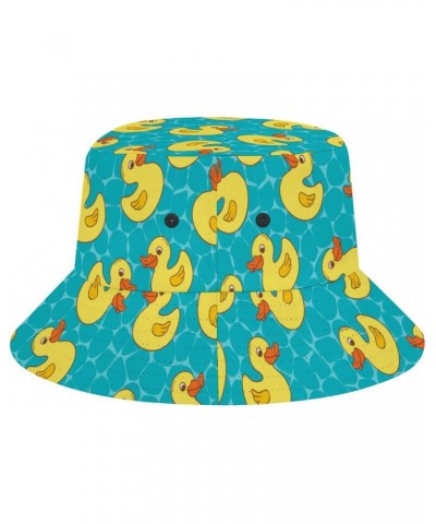 Rubber Ducklings Unisex Bucket Hat Summer Travel Fisherman Cap for Women Men Teens $11.99 Bucket Hats