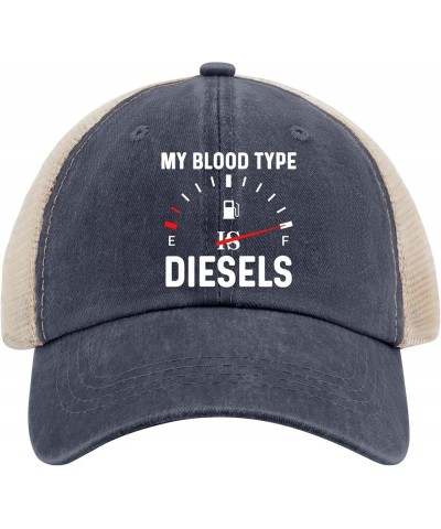 My Blood Type is Diesels Hats Runners Hat AllBlack Womens Baseball Caps Gifts for Girlfriends Workout Hat Purplish Blue01 $9....