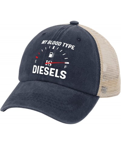 My Blood Type is Diesels Hats Runners Hat AllBlack Womens Baseball Caps Gifts for Girlfriends Workout Hat Purplish Blue01 $9....