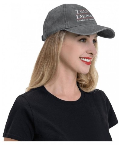 Make America Florida Trump Desantis 2024 Election Baseball Cap Men Women Cowboy hat Dad Hat Trucker hat Black Deep Heather $9...