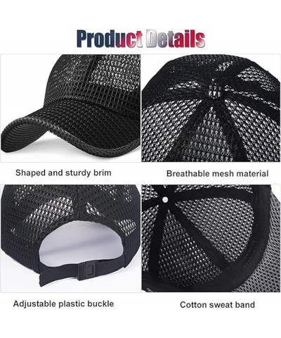 Summer Outdoor Casual Baseball Cap,Unisex Breathable Full Mesh Sports Cap,Adjustable Mesh Running Hat Light Grey $12.74 Baseb...