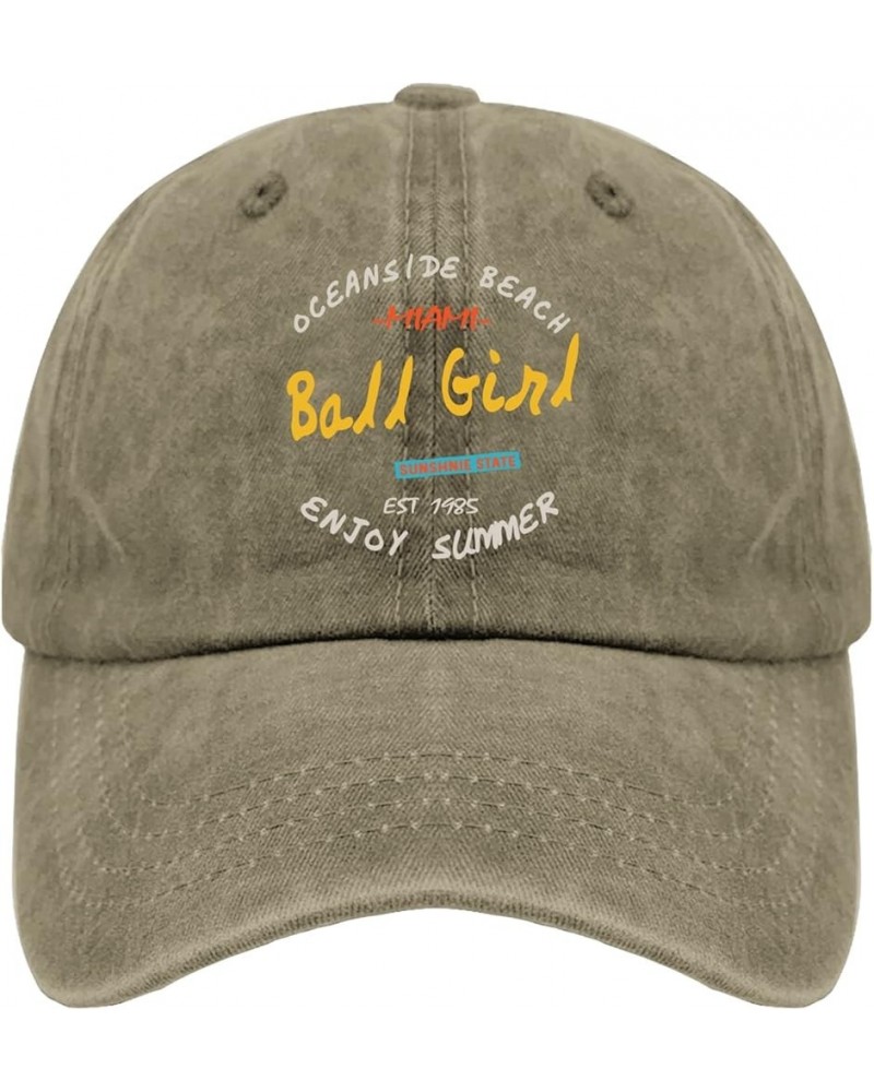 Mens Hat Volleyball Athletic Caps for Men's Cool Hat Quick Dry balll Girl Running Caps Pigment Khaki $9.22 Visors