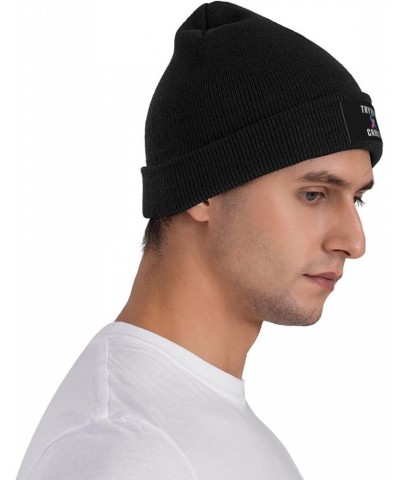 Thyroid Cancer Awareness Ribbon Beanie Hats Warm Chunky Cable Knit Hat Slouchy Skull Cap for Women Men Black $10.70 Skullies ...