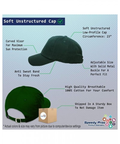 Soft Baseball Cap I Am Supported and Protected Cotton Dad Hats for Men & Women Forest Green $12.32 Baseball Caps