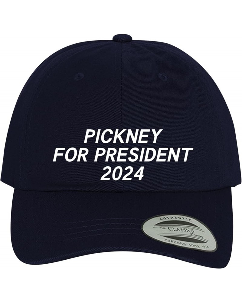 Pickney for President 2024 - Comfortable Dad Hat Baseball Cap Navy $13.04 Baseball Caps