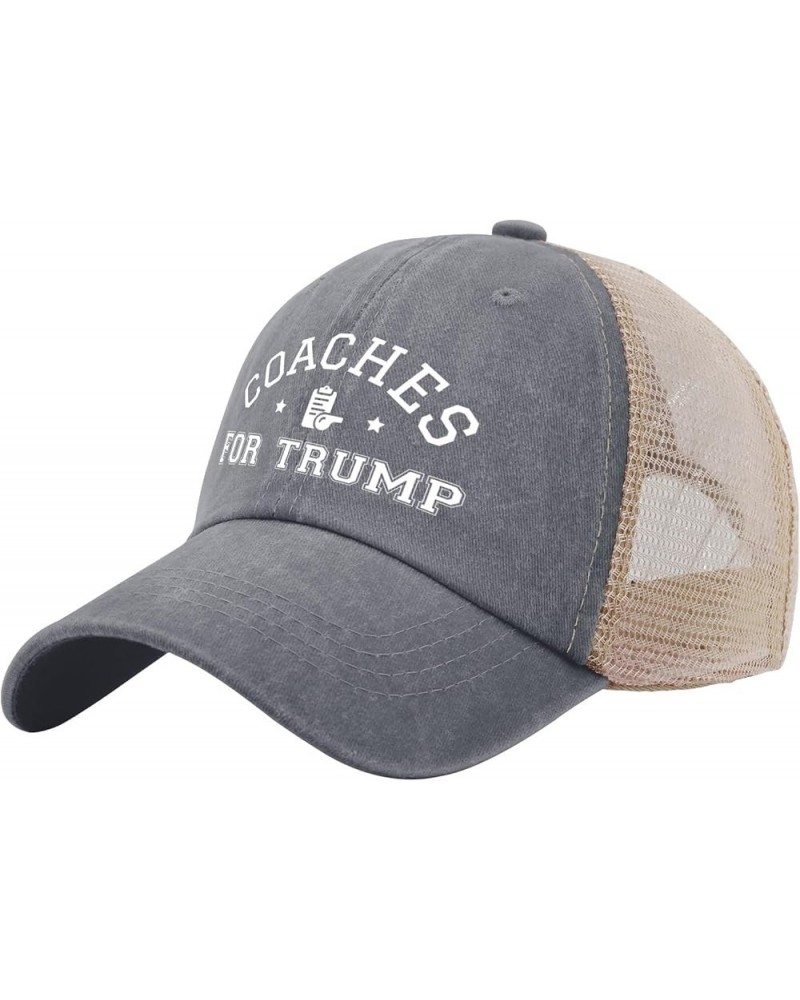 Coaches for Trump Hat Trump Hat for Women Men AllBlack Bucket Hats Vintage Hat Custom Hats Baseball Hat Gray01 $11.95 Bucket ...