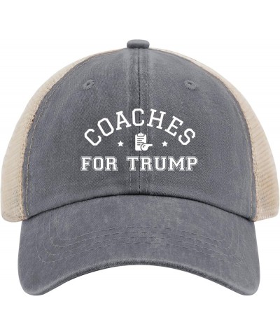 Coaches for Trump Hat Trump Hat for Women Men AllBlack Bucket Hats Vintage Hat Custom Hats Baseball Hat Gray01 $11.95 Bucket ...