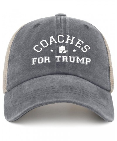 Coaches for Trump Hat Trump Hat for Women Men AllBlack Bucket Hats Vintage Hat Custom Hats Baseball Hat Gray01 $11.95 Bucket ...