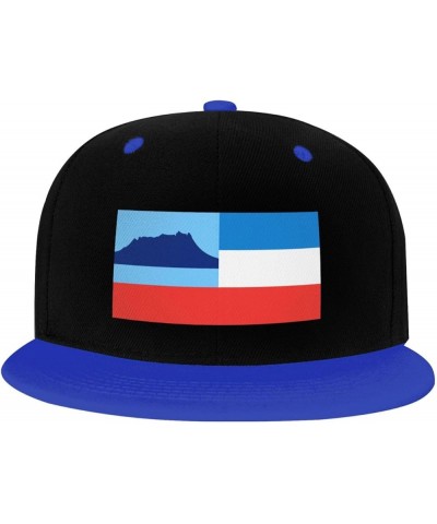 Flag of Sabah Snapback Hat for Men Women Baseball Cap Trucker Flat Bill Hats Dad Caps Blue $10.42 Baseball Caps