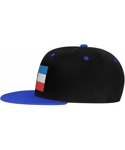 Flag of Sabah Snapback Hat for Men Women Baseball Cap Trucker Flat Bill Hats Dad Caps Blue $10.42 Baseball Caps