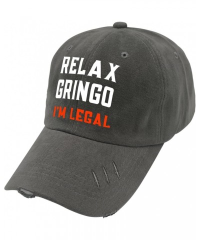 Baseball Cap Midterm Elections Hats for Women's Tennis Caps Light Weight Rrelax Gringgo I'm Llegal Sun Hats Dark Grey $13.81 ...