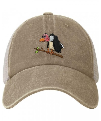 Bald Eagle Baseball Cap for Women Mens Hats Retro Mesh Caps Dad Hat Natural $12.61 Baseball Caps