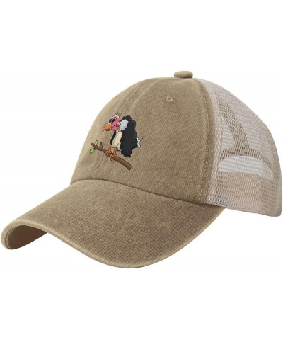 Bald Eagle Baseball Cap for Women Mens Hats Retro Mesh Caps Dad Hat Natural $12.61 Baseball Caps