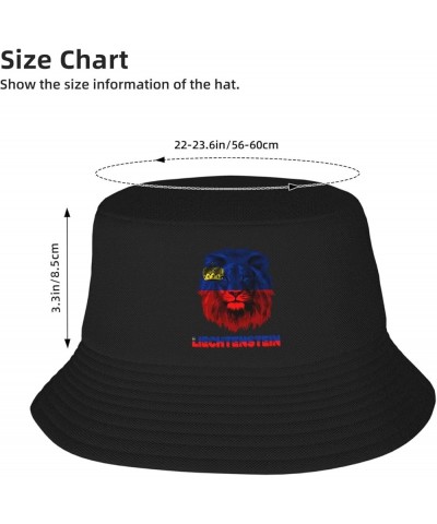 Vintage Liechtenstein Flag Wings Bucket Hat Fisherman Cap Packable for Women Men Vintage Liechtenstein Flag Lion $13.10 Bucke...