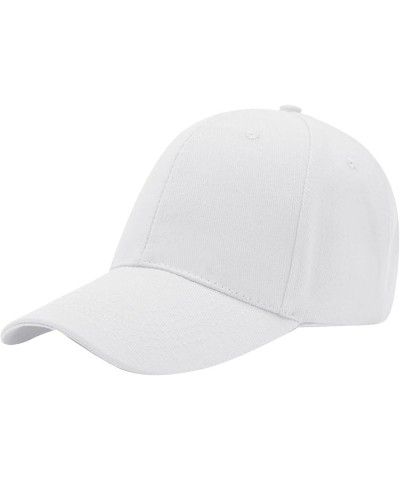 Frat Clothes for Men Mens and Womens Summer Fashion Casual Sunscreen Baseball Caps Cap Hats White $6.23 Baseball Caps