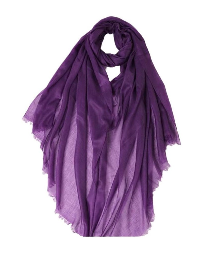 100% Cashmere Thin Luxury Solid Summer Autumn Winter Big Size Shawl 36 $56.54 Scarves