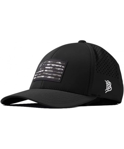 Branded Bills Arctic Camo Glory PVC Performance Black Curved Performance $21.60 Baseball Caps