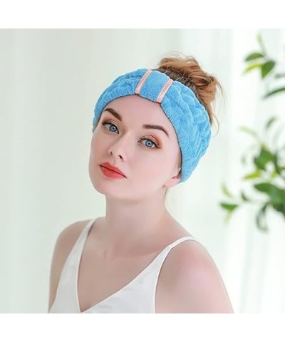 Solid Color Headbands Extreme Soft & Absorbent For Head Hoop Comfort To Makeup Wash Shower For Facial Hair Ban Hair Hoops For...